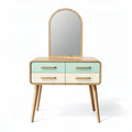 Tolettiera con specchio per camera da letto – legno e MDF – 100 x 80 x 140 cm