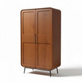 Armadio in legno con ante scorrevoli per camera da letto – 90 x 50 x 180 cm