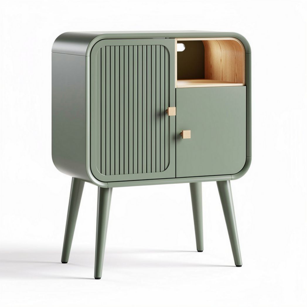 Mobile contenitore in legno per ingresso o soggiorno – 75 x 40 x 85 cm