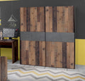 Forte WINNIE Classic Oak 2 Door Wardrobe 67 Wide x 75 High x 24 Deep