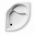 Vasca da bagno angolare in acrilico per bagno – 80 x 80 x 30 cm