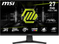 MSI MAG 272F Monitor Gaming 27, FHD 1920x1080, 200Hz, 0,5ms, HDR Ready, AMD FreeSync Premium, Eye Care, AI Vision, HDMI 2.0b, DP 1.2a, Supporto Regolabile in Inclinazione, Montaggio VESA, Nero