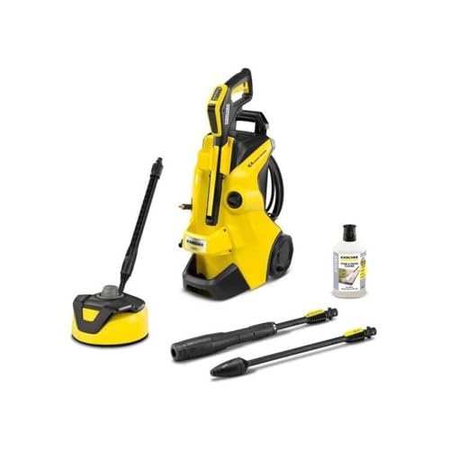 Kärcher K 4 Power Control Home   Idropulitrice ad Alta Pressione con Lavapavimenti, 130 bar, 1800W, Idropulitrice elettrica professionale ad acqua fredda, 3 accessori e pistola LED, Giallo/Nero : Amazon.it: Giardino e giardinaggio(Dimensioni Compatte)