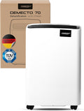 Deumidificatore Comedes Demecto 70 (max. 75 litri / 24h) Adatto per locali e cantine fino a 240m² / 550m³.