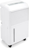 TROTEC Deumidificatore elettrico per ambienti TTK 90 E – potenza 30 L/giorno – superficie 90 m² / 230 m³ – dispositivo di deumidificazione con spegnimento automatico