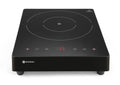 HENDI Piano cottura a induzione portable, fornello induzione, controlli touch sensitive, funzione timer, intervallo di temperatura 35-240 °C, 230 V, 3500 W, 337x417x(H)85 mm, nero, acciaio inox