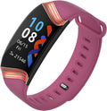 PURRL Fitness Tracker Orologi per Uomo Donna 0.96 Orologio Fitness con Monitor Ossigeno nel Sangue Cardiofrequenzimetro IP68 Smartwatch Impermeabile Compatibile iOS Android Telefoni